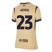 Barcelona Jules Kounde #23 Vonkajší Ženy futbalový dres 2025-26 Krátky Rukáv